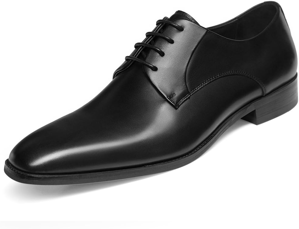 Men¡¯s Handmade Leather Modern Classic Lace up Leather Lined Perforated Dress Oxfords Shoes